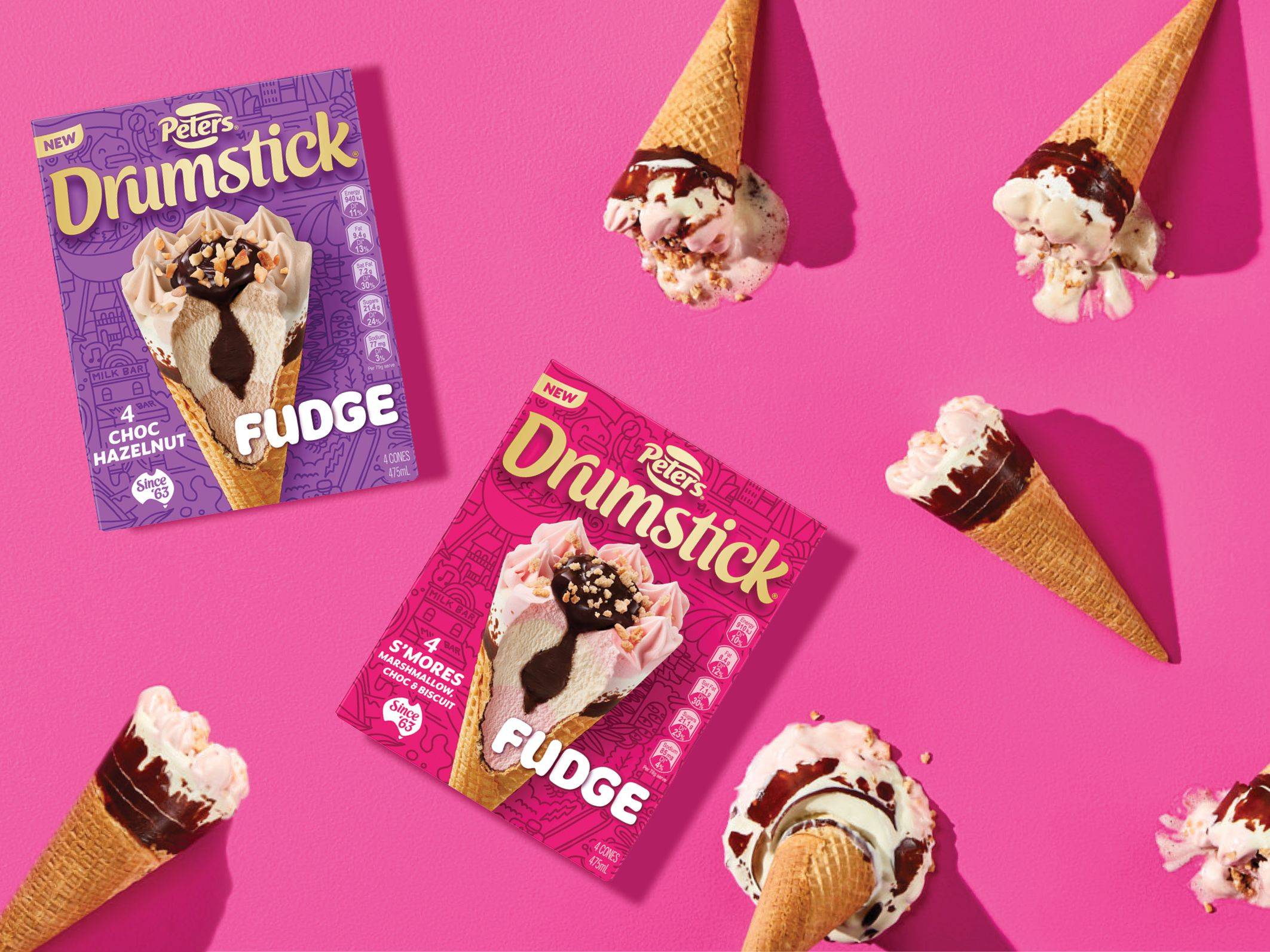Peters Drumstick launches Fudge! Froneri